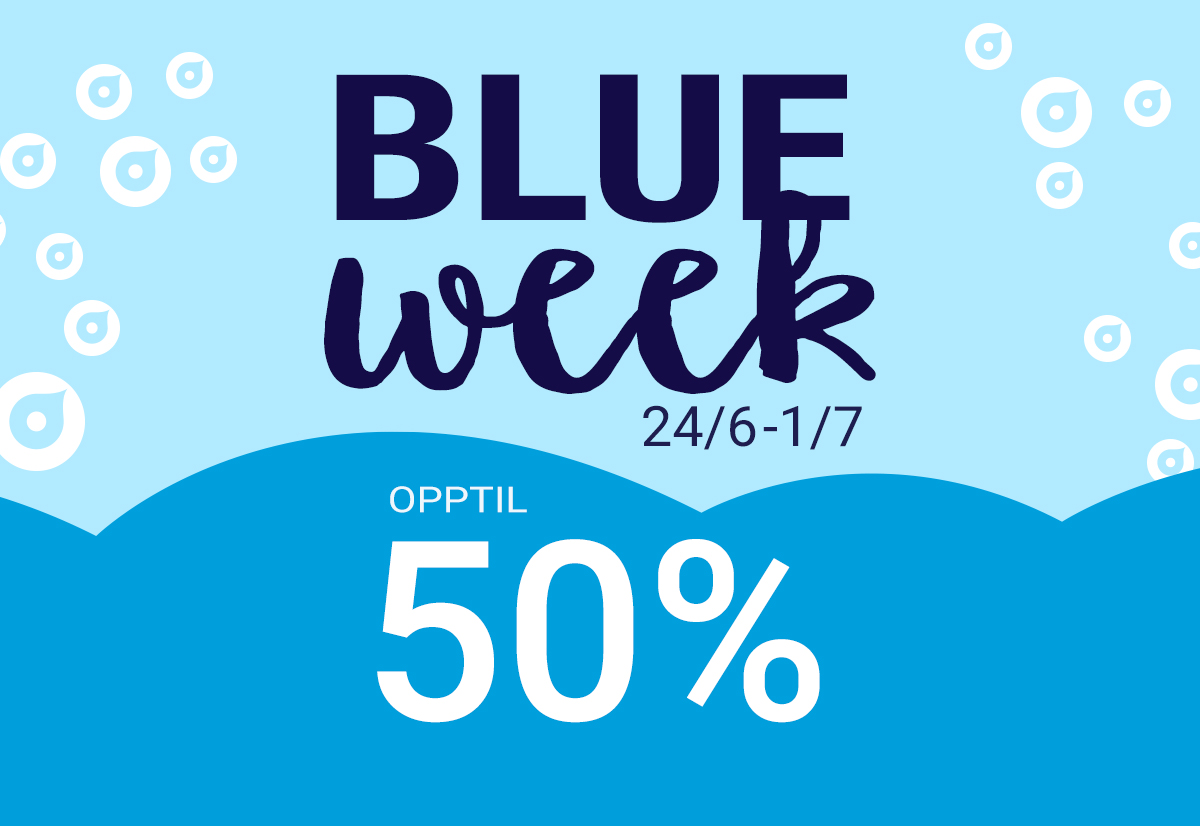 Blue Week Opptil 50 rabatt! Smartphoto